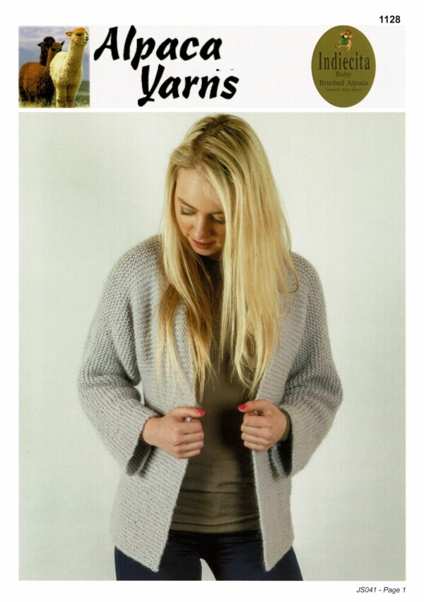 Alpaca Yarn Leaflet 1128