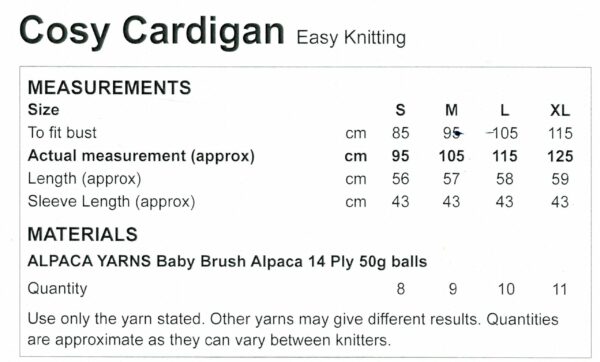 Alpaca Yarn Leaflet 1128 - Image 2