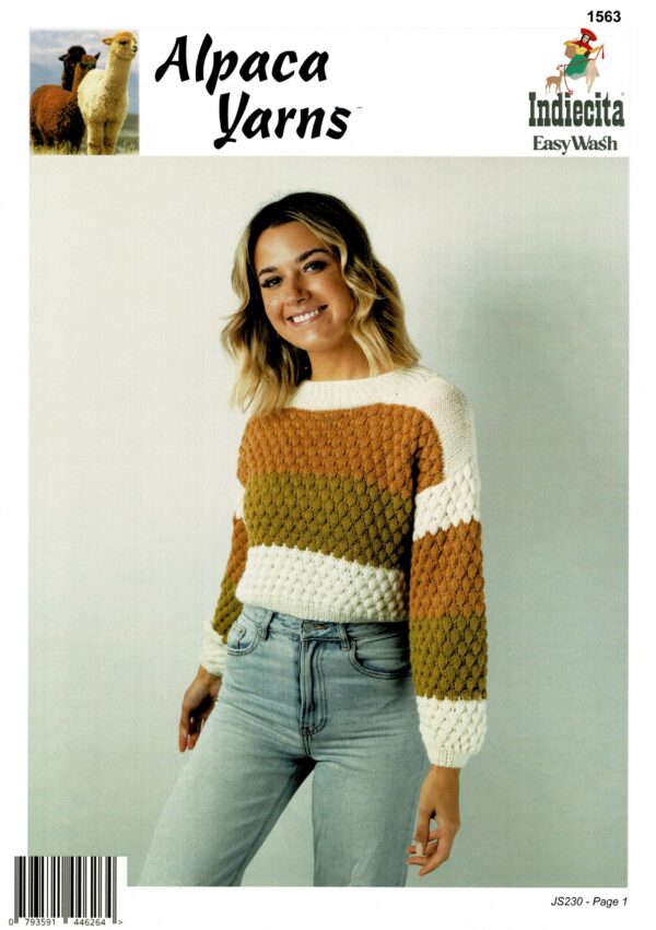 Alpaca Yarn Leaflet 1563
