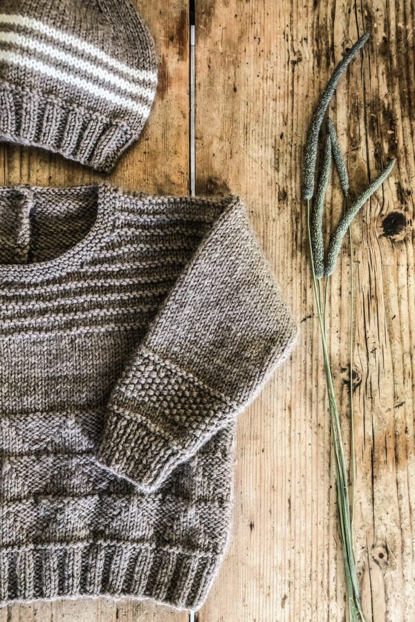 Lisa F Design Leaflet Bc104 - Kennedy Sweater and Hat - Image 2