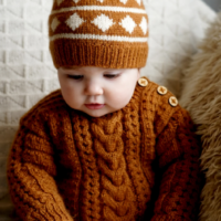 Lisa F Design Leaflet Bc119 - Morgan Sweater and Hat
