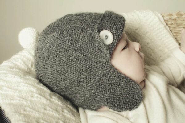 Lisa F Design Leaflet Bc45 - 4ply Aviator Hat - Image 2