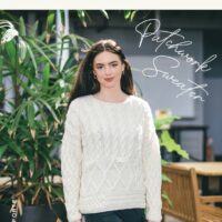 Crucci Ladies 14ply Patchwork Sweater Leaflet 2106