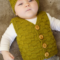 Lisa F Design Leaflet Bc68 - Theodore Vest and Hat