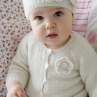 Lisa F Design Leaflet Bc93 - Brittany Floral Cardi, Hat and Shoes