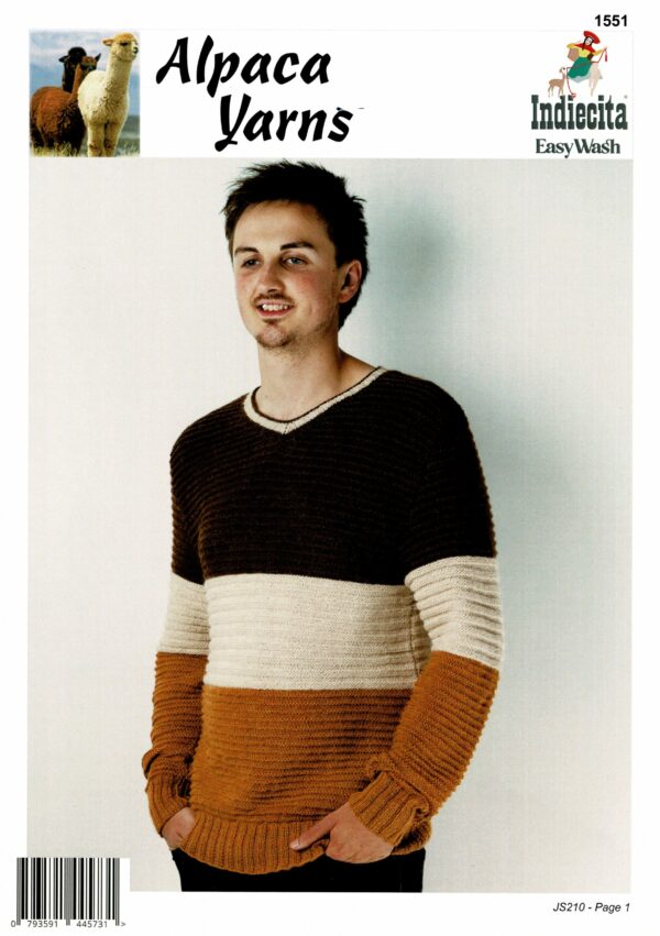 Alpaca Yarn Leaflet 1551