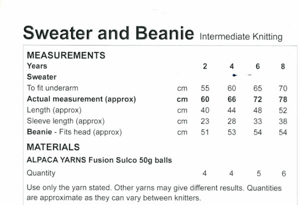 Alpaca Yarn Leaflet 2409 - Image 2