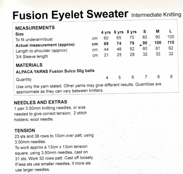 Alpaca Yarn Leaflet 2428 - Image 2