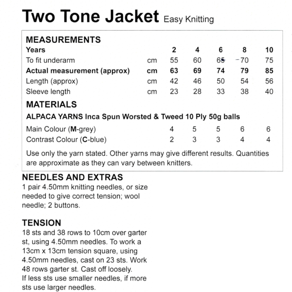 Alpaca Yarn Leaflet 2620 - Image 2