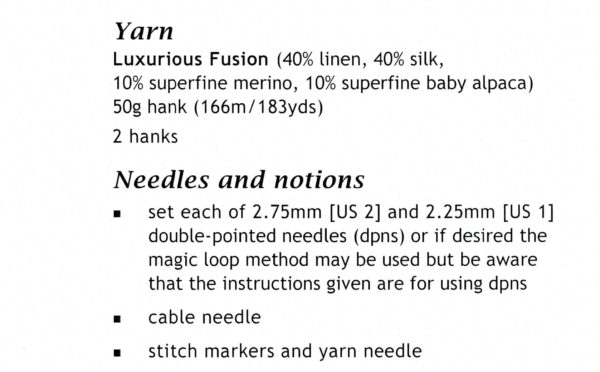 Alpaca Yarn Leaflet 5005 - Image 2