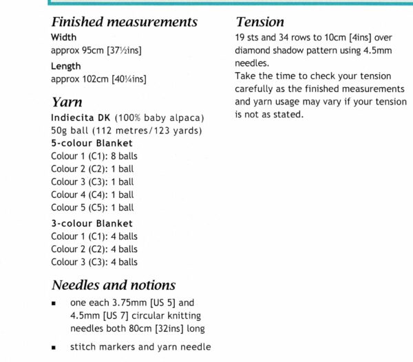 Alpaca Yarn Leaflet 5004 - Image 2