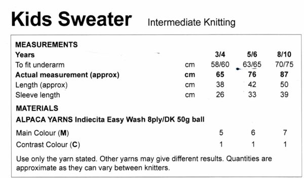 Alpaca Yarn Leaflet 1556 - Image 2
