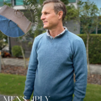 Crucci Men's 4ply Sweater Leaflet 2210