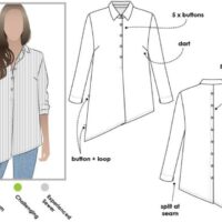 Style Arc Crystal Over-Shirt (sizes18 to 30)