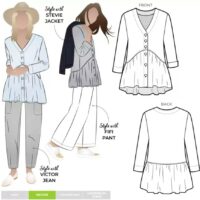 Style Arc Jules Woven Tunic (sizes 18 to 30)