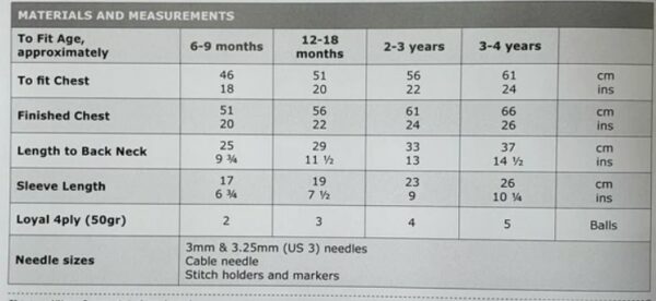 Naturally Pattern Leaflet  K737 4ply Kids/Sweater - Image 2