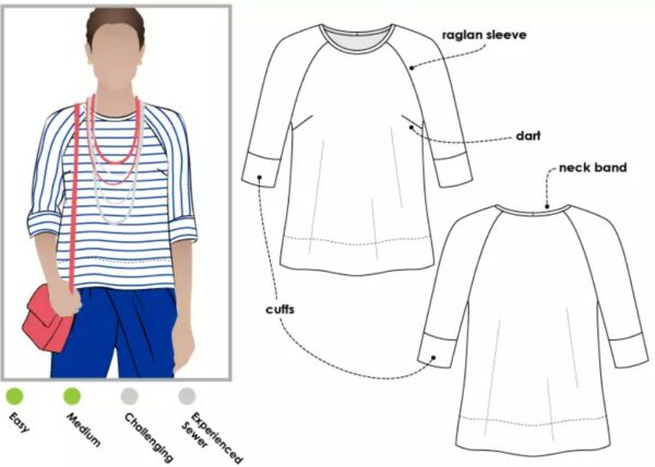 Style Arc Maddison Top (sizes 04 to 16)