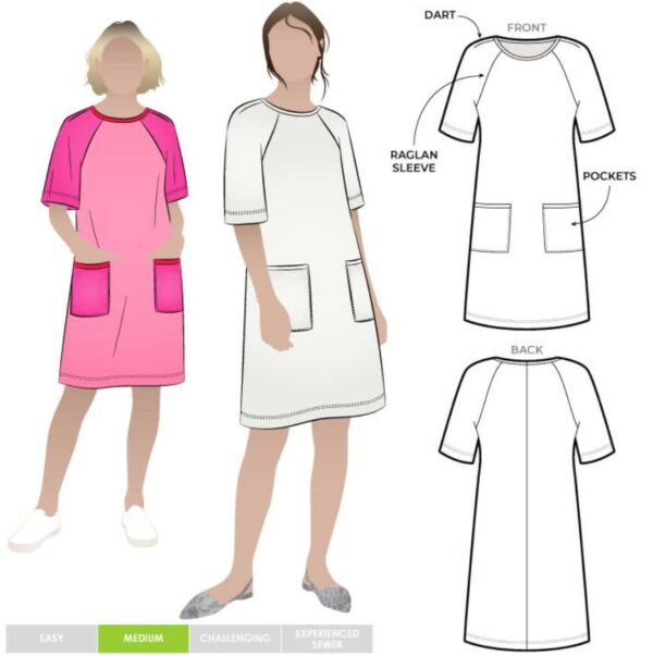 Style Arc Mary Woven Dress  (sizes 04 to 16)