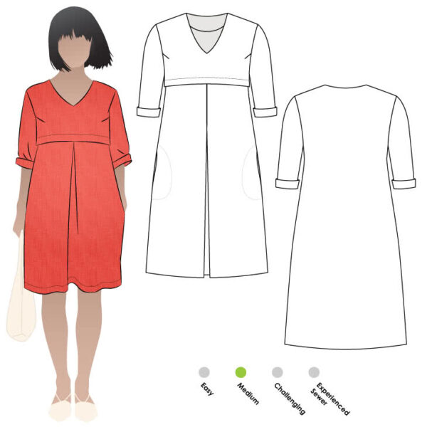 Style Arc Patricia Rose Dress (sizes 04 to 16)