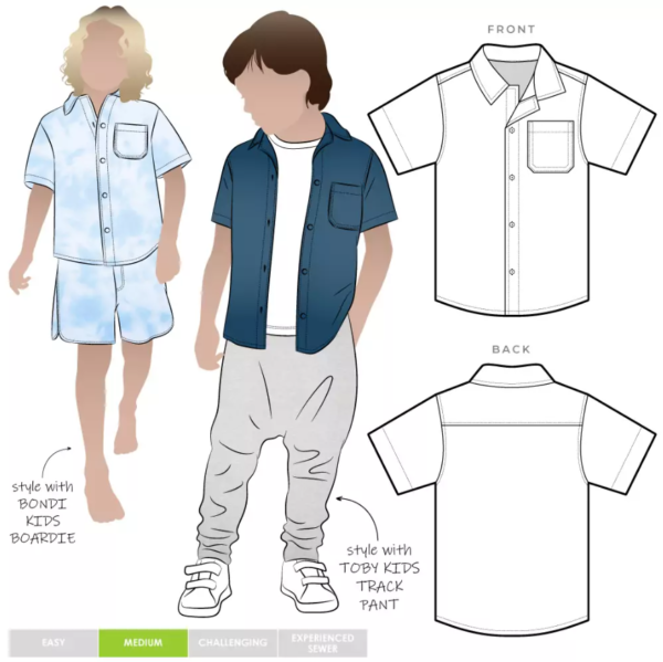Style Arc Rhys Kids Overshirt ( size 02 to 08 )
