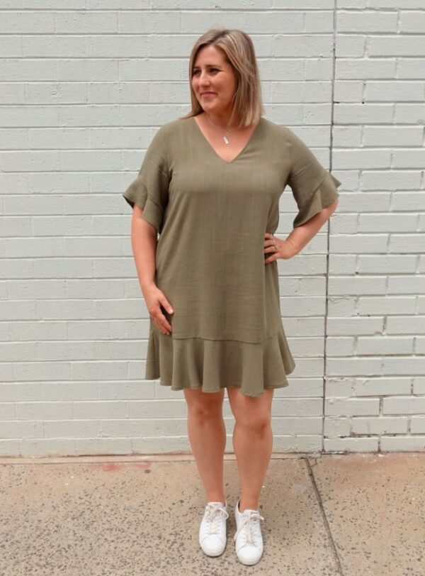 Style Arc Pixie Woven Dress (sizes 18 to 30) - Image 2