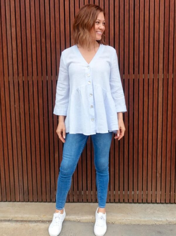 Style Arc Jules Woven Tunic (sizes 04 to 16) - Image 3