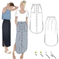 Style Arc Indigo Skirt  (sizes 10 to 22)