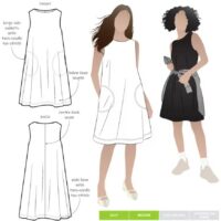 Style Arc Lena Shift Dress (sizes 18 to 30)