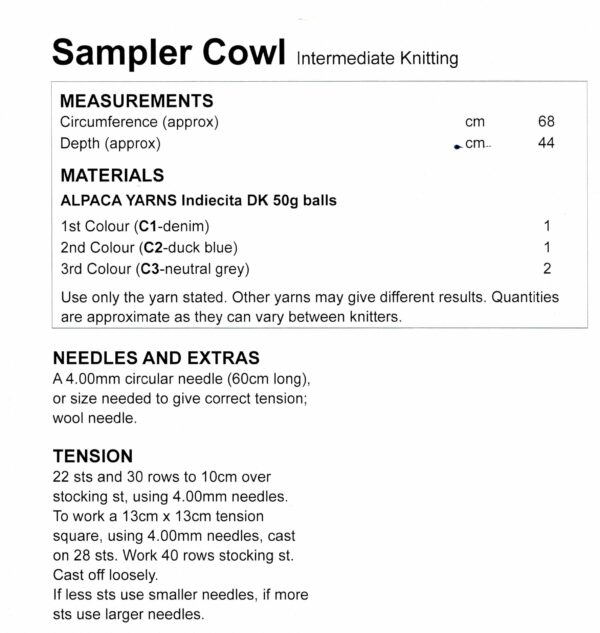 Alpaca Yarn Leaflet 1540 - Image 2