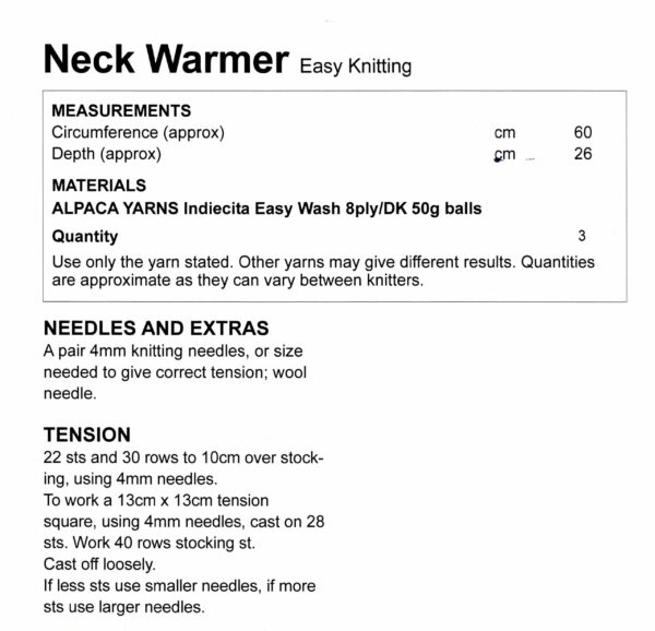Alpaca Yarn Leaflet 1559 - Image 2