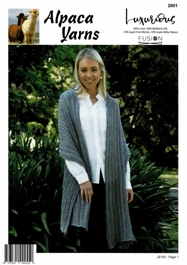 Alpaca Yarn Leaflet 2001