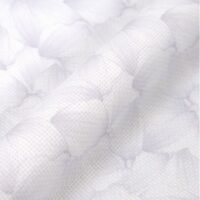 DMC - Printed Aida 14ct Pearl Grey Petals