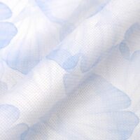 DMC - Printed Aida 14ct Blue Petals