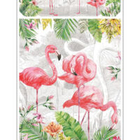 Flamingo Bay Panel by Northcott