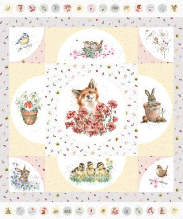 Bramble Patch Fox in Centre Panel