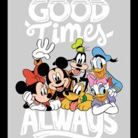 Disney Mickey True Friends Quilt Panel