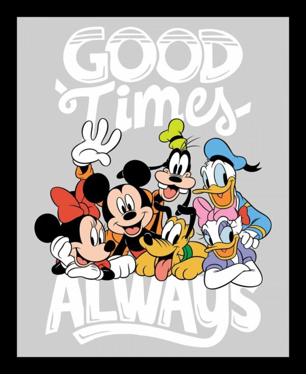 Disney Mickey True Friends Quilt Panel