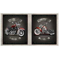 Motorcycle Picture Patches Panel – QT Fabrics
