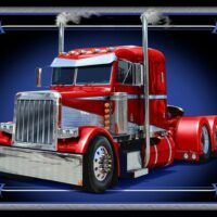 Keep On Trucking Panel