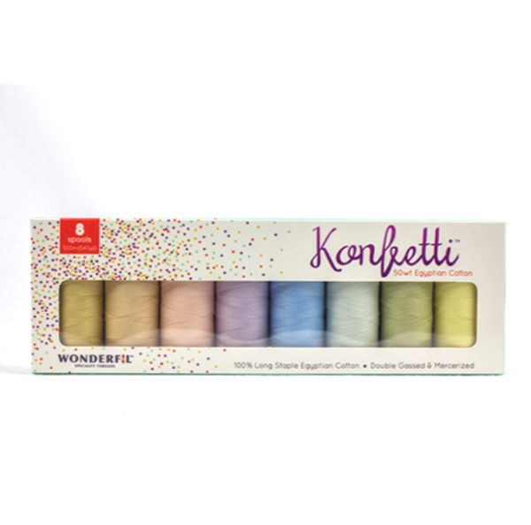 Wonderfil Konfetti Iced Pastel Set