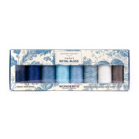 Wonderfil Threads: Laundry Basket Quilts Box Set – Diana’s Royal Blues