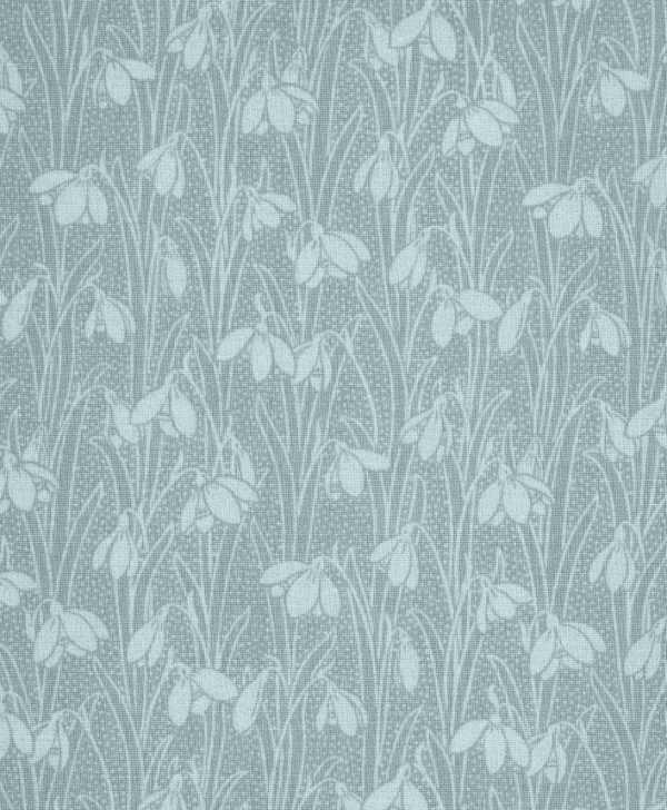 Liberty Snowdrop Spot Lasenby Polar Grey