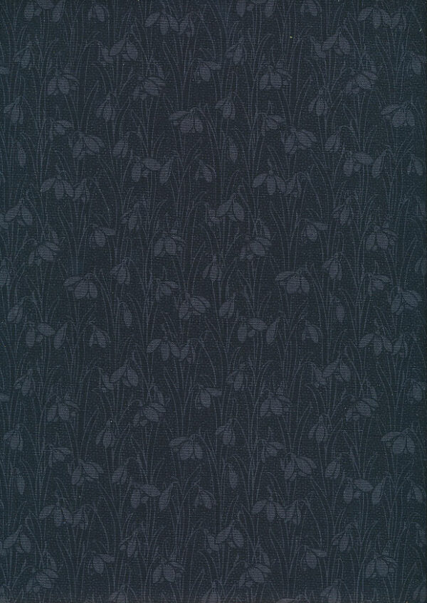 Liberty Snowdrop Spot Lasenby Slate Black