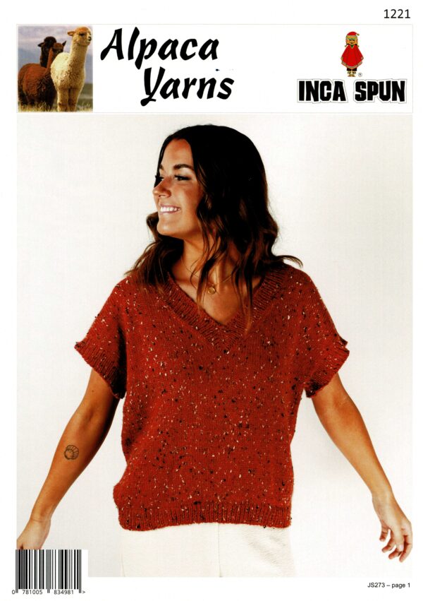 Alpaca Yarn Leaflet 1221