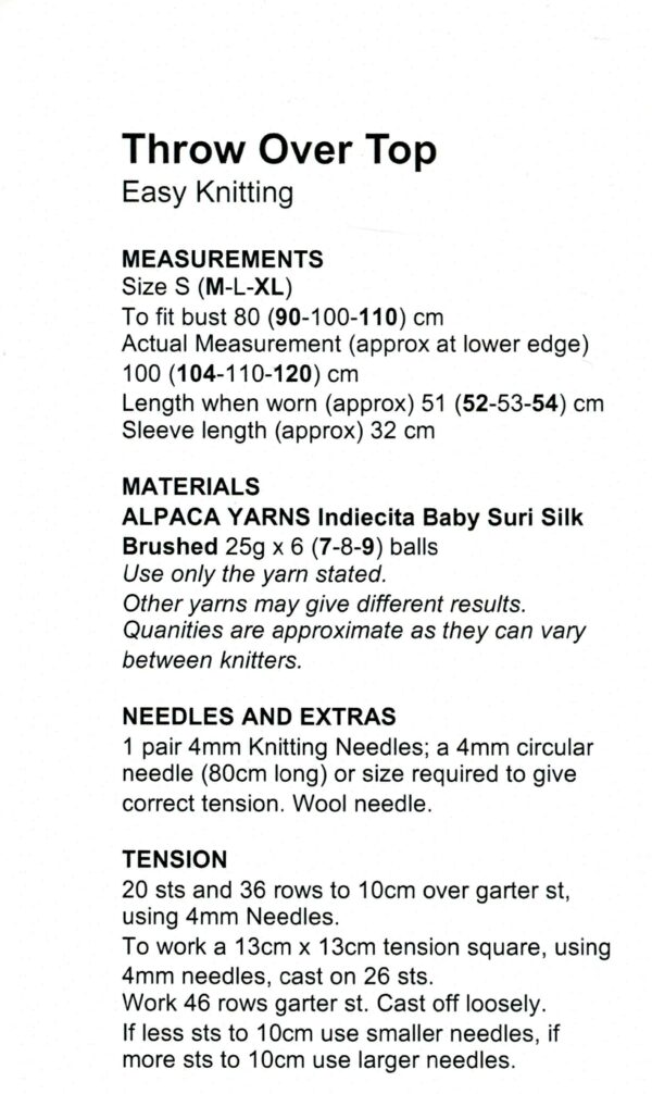Alpaca Yarn Leaflet 2128 - Image 2