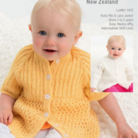 Crucci Baby Knitting Pattern Leaflet 1429