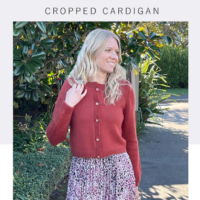 Crucci Cropped Cardigan Leaflet 2207