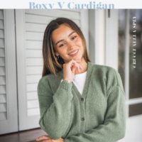 Crucci Boxy V Cardigan 2307 Leaflet