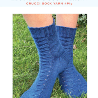 Crucci Lace Cable Sock Leaflet 2302