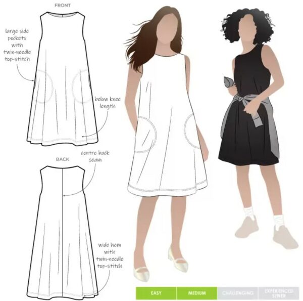 Style Arc Lena Shift Dress (sizes 04 to 16)
